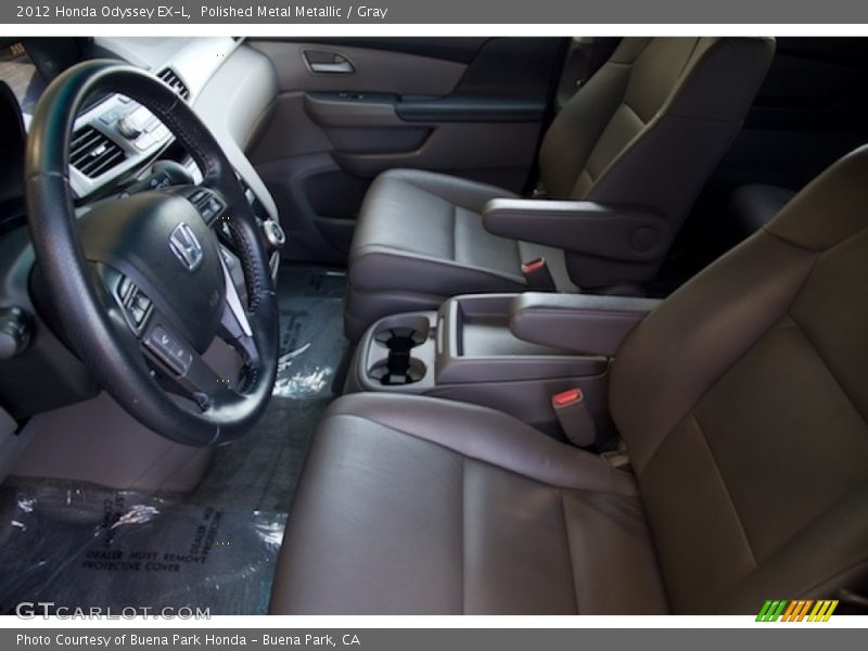 Polished Metal Metallic / Gray 2012 Honda Odyssey EX-L