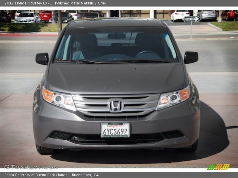 Polished Metal Metallic / Gray 2012 Honda Odyssey EX-L