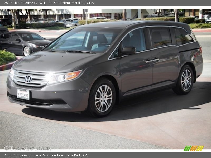 Polished Metal Metallic / Gray 2012 Honda Odyssey EX-L