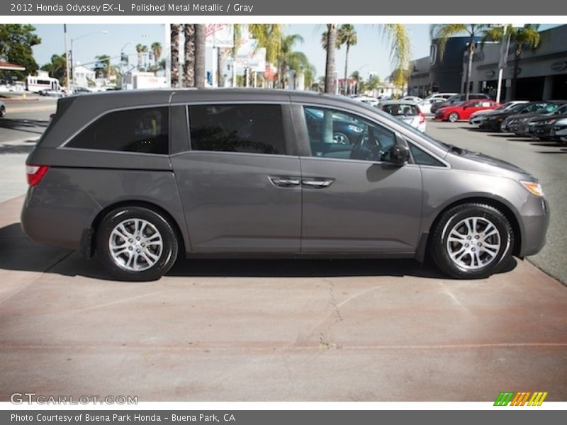 Polished Metal Metallic / Gray 2012 Honda Odyssey EX-L