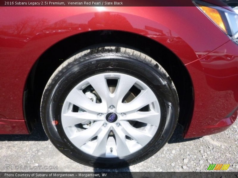 Venetian Red Pearl / Slate Black 2016 Subaru Legacy 2.5i Premium