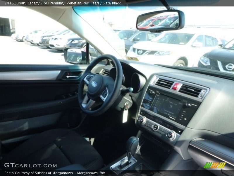 Venetian Red Pearl / Slate Black 2016 Subaru Legacy 2.5i Premium