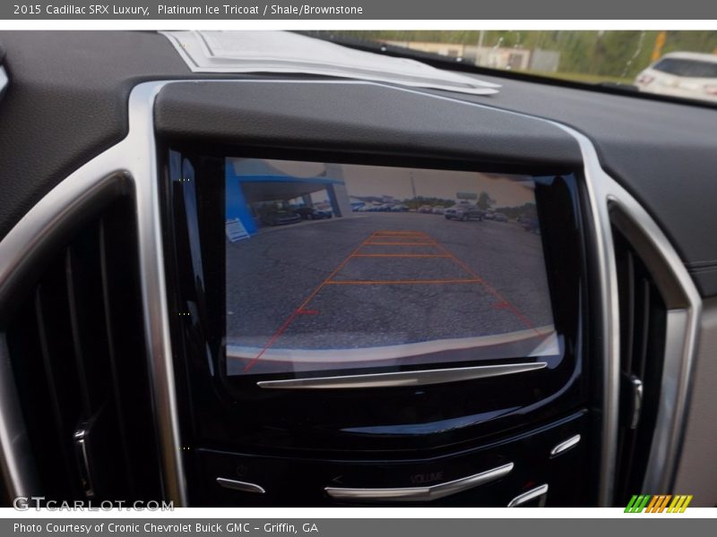 Platinum Ice Tricoat / Shale/Brownstone 2015 Cadillac SRX Luxury