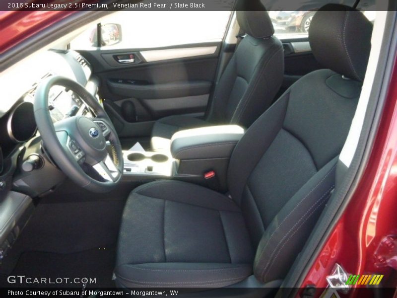 Venetian Red Pearl / Slate Black 2016 Subaru Legacy 2.5i Premium