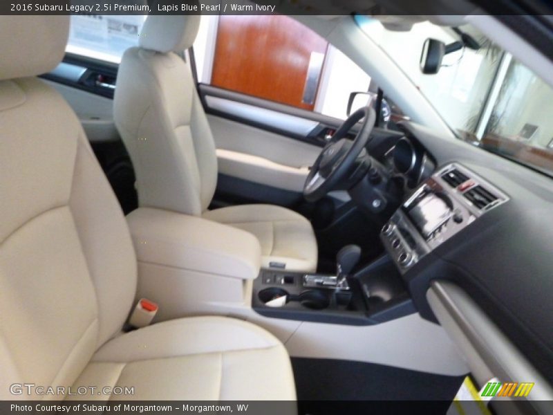Lapis Blue Pearl / Warm Ivory 2016 Subaru Legacy 2.5i Premium