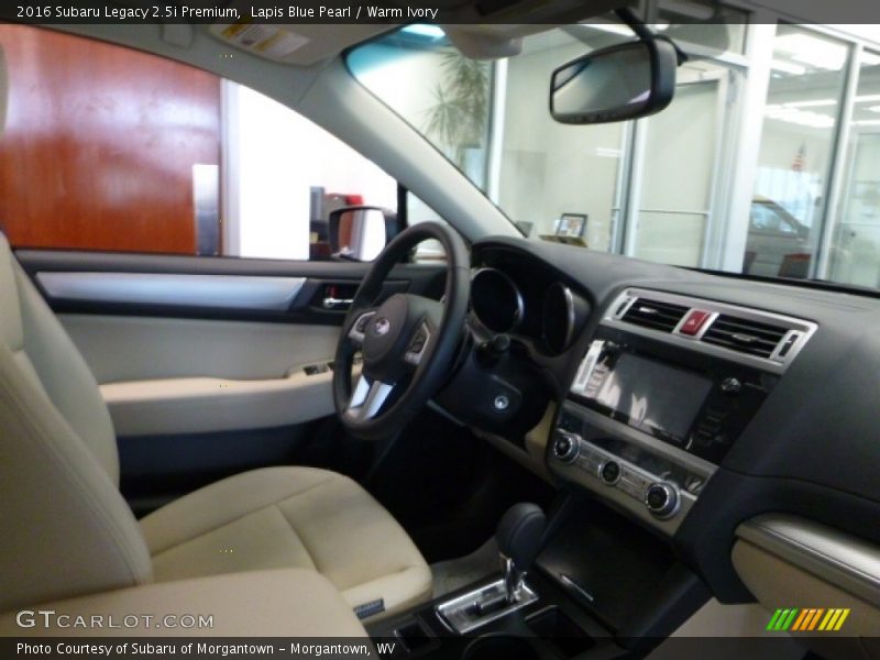 Lapis Blue Pearl / Warm Ivory 2016 Subaru Legacy 2.5i Premium