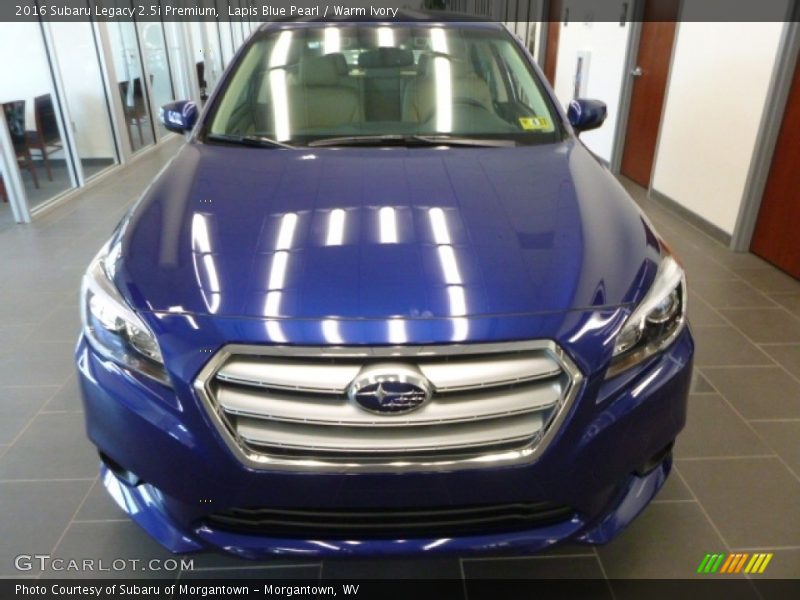Lapis Blue Pearl / Warm Ivory 2016 Subaru Legacy 2.5i Premium