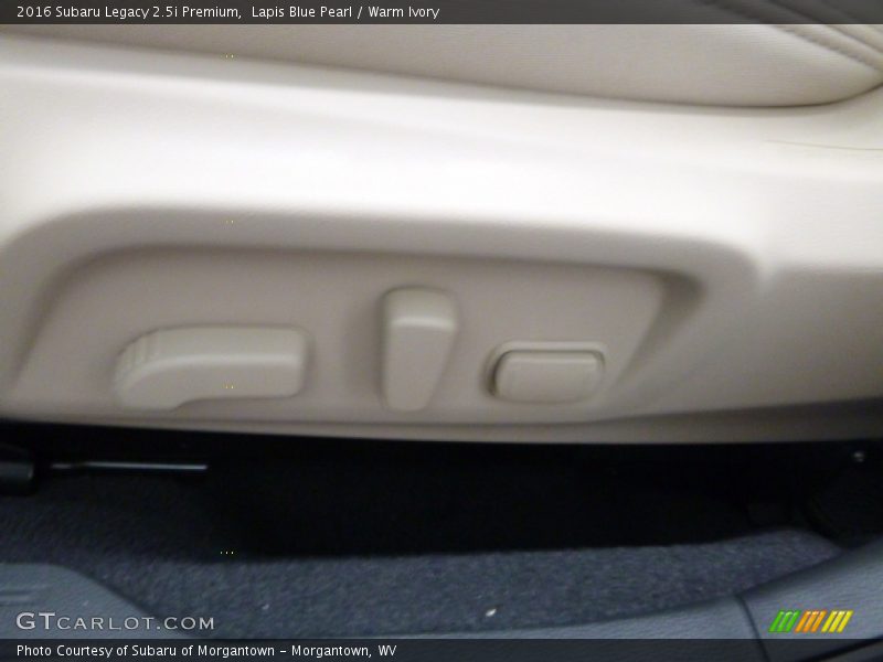 Lapis Blue Pearl / Warm Ivory 2016 Subaru Legacy 2.5i Premium