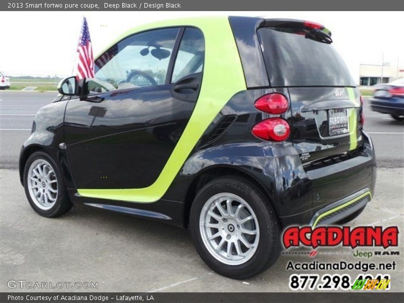 Deep Black / Design Black 2013 Smart fortwo pure coupe