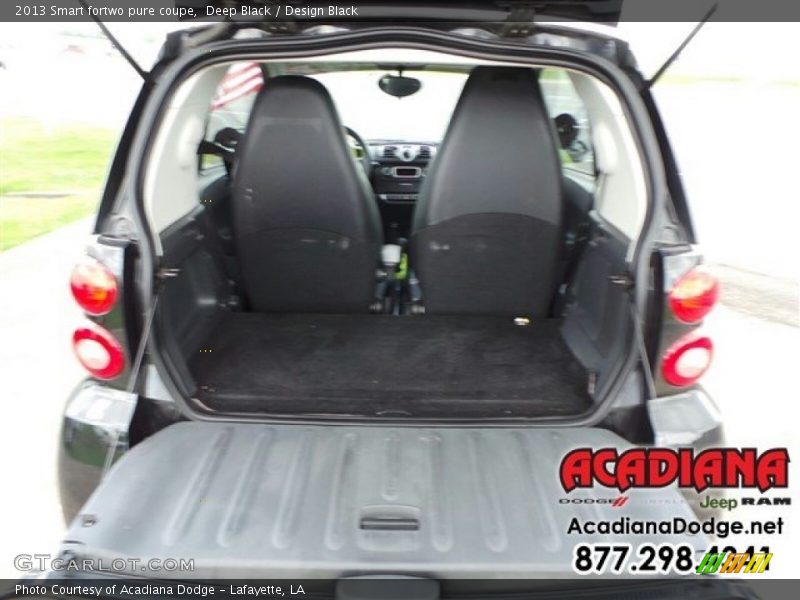 Deep Black / Design Black 2013 Smart fortwo pure coupe