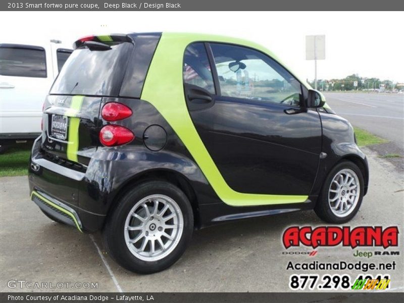 Deep Black / Design Black 2013 Smart fortwo pure coupe