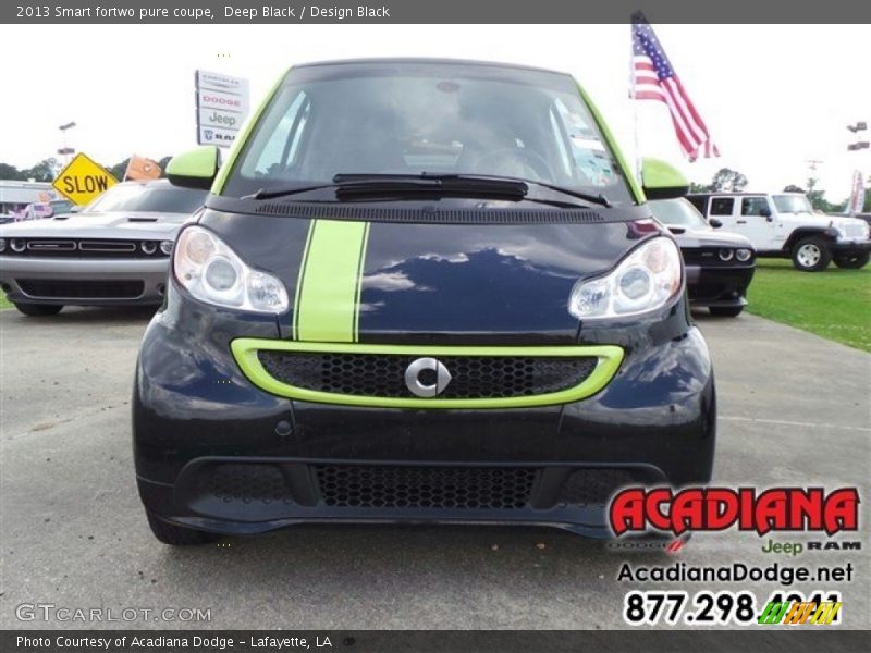 Deep Black / Design Black 2013 Smart fortwo pure coupe
