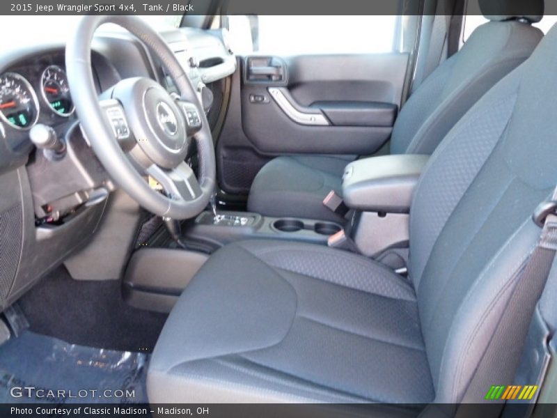 Tank / Black 2015 Jeep Wrangler Sport 4x4