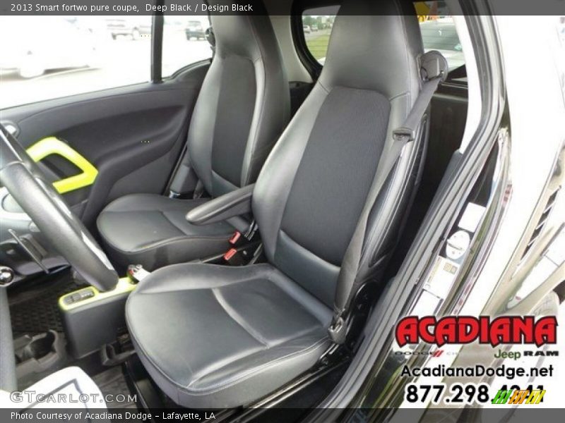 Deep Black / Design Black 2013 Smart fortwo pure coupe
