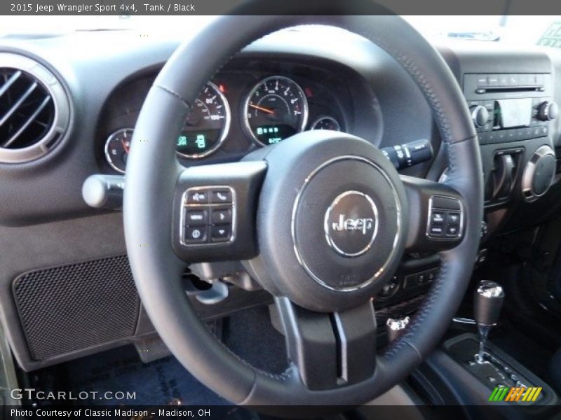 Tank / Black 2015 Jeep Wrangler Sport 4x4