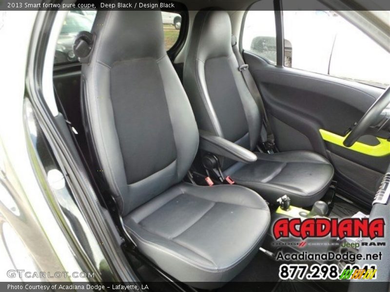 Deep Black / Design Black 2013 Smart fortwo pure coupe