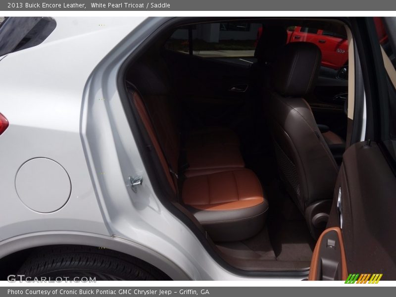 White Pearl Tricoat / Saddle 2013 Buick Encore Leather