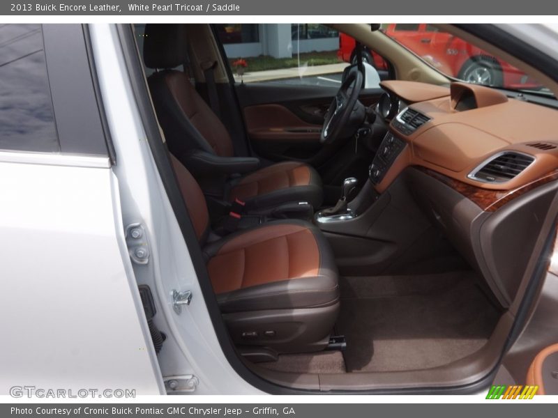 White Pearl Tricoat / Saddle 2013 Buick Encore Leather