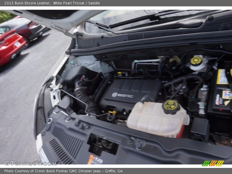 White Pearl Tricoat / Saddle 2013 Buick Encore Leather