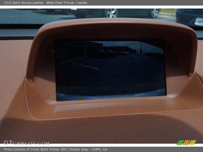 White Pearl Tricoat / Saddle 2013 Buick Encore Leather
