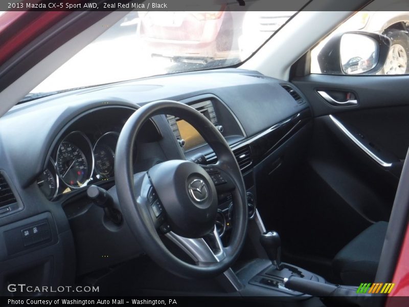 Zeal Red Mica / Black 2013 Mazda CX-5 Sport AWD