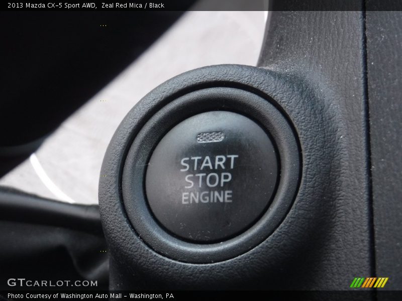 Zeal Red Mica / Black 2013 Mazda CX-5 Sport AWD