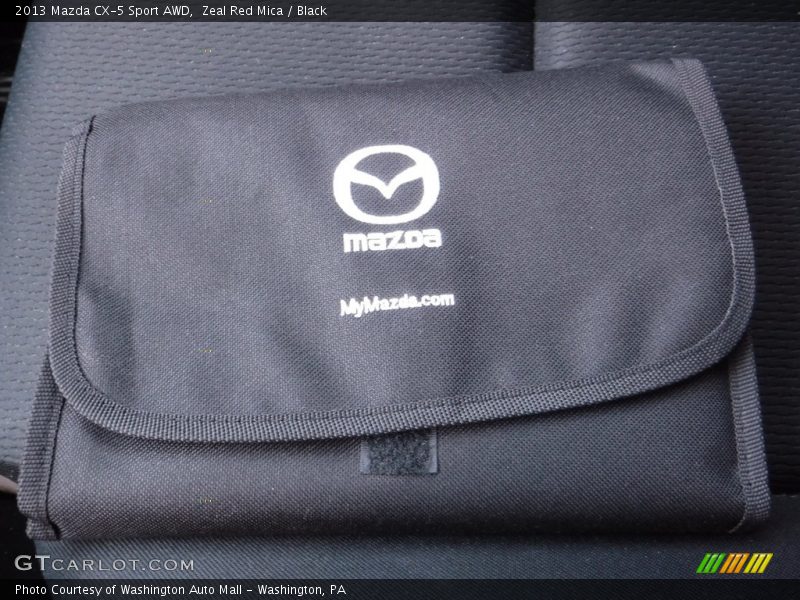 Zeal Red Mica / Black 2013 Mazda CX-5 Sport AWD