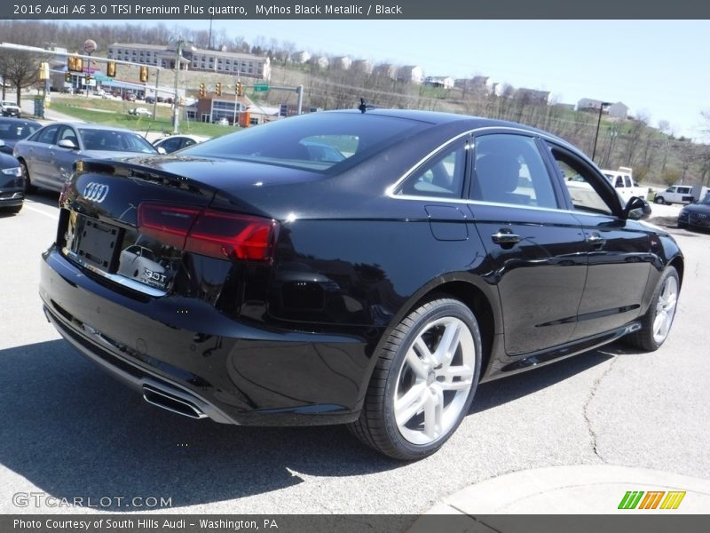 Mythos Black Metallic / Black 2016 Audi A6 3.0 TFSI Premium Plus quattro