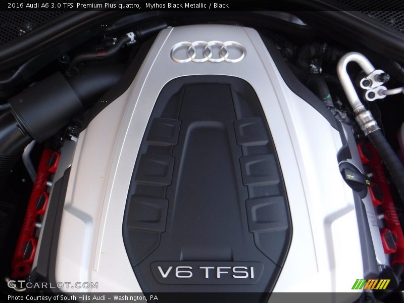 Mythos Black Metallic / Black 2016 Audi A6 3.0 TFSI Premium Plus quattro