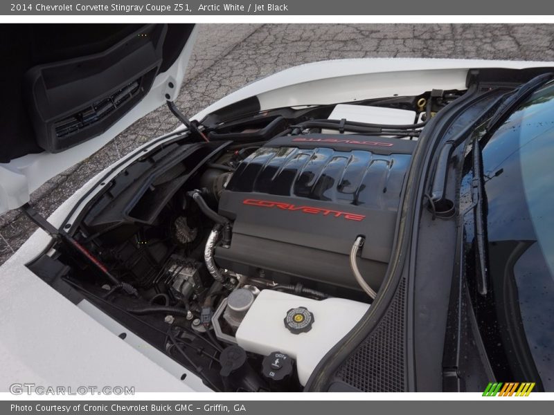 Arctic White / Jet Black 2014 Chevrolet Corvette Stingray Coupe Z51