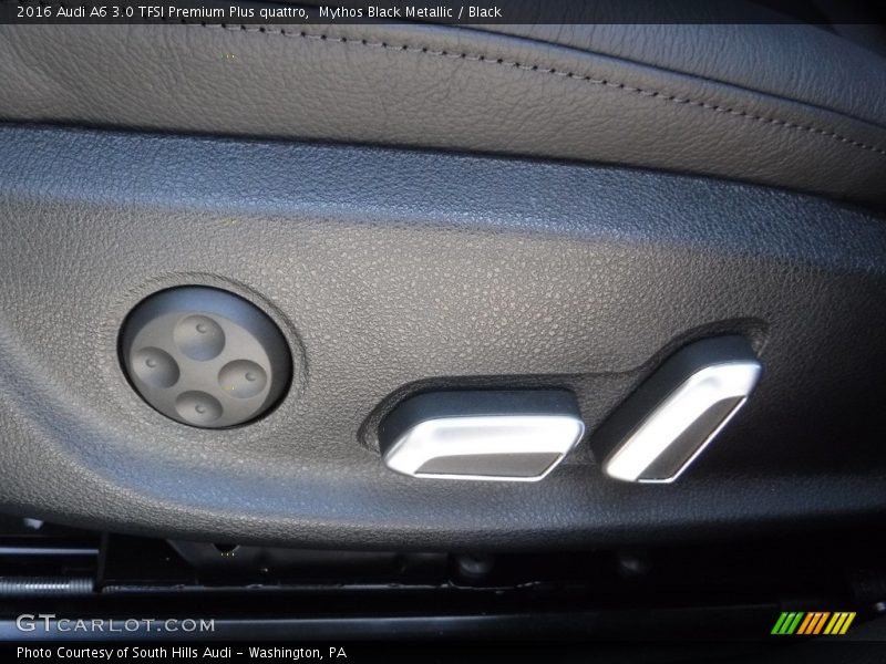 Mythos Black Metallic / Black 2016 Audi A6 3.0 TFSI Premium Plus quattro
