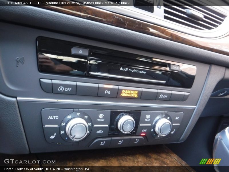 Mythos Black Metallic / Black 2016 Audi A6 3.0 TFSI Premium Plus quattro