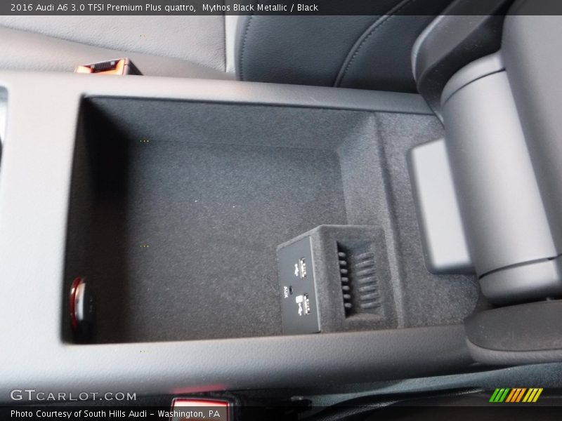Mythos Black Metallic / Black 2016 Audi A6 3.0 TFSI Premium Plus quattro