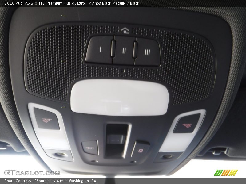 Mythos Black Metallic / Black 2016 Audi A6 3.0 TFSI Premium Plus quattro