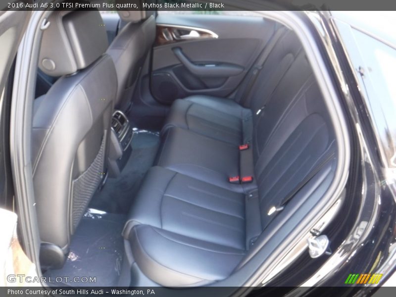Mythos Black Metallic / Black 2016 Audi A6 3.0 TFSI Premium Plus quattro