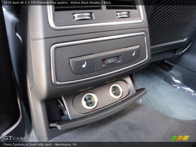 Mythos Black Metallic / Black 2016 Audi A6 3.0 TFSI Premium Plus quattro