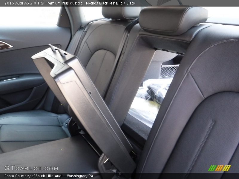 Mythos Black Metallic / Black 2016 Audi A6 3.0 TFSI Premium Plus quattro