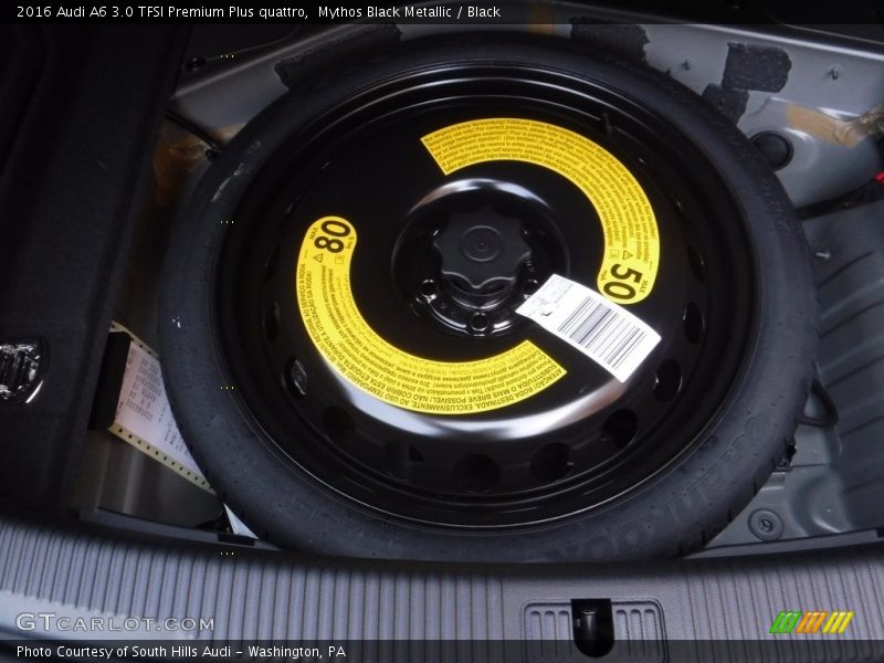 Mythos Black Metallic / Black 2016 Audi A6 3.0 TFSI Premium Plus quattro
