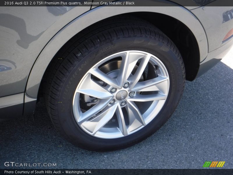 Monsoon Gray Metallic / Black 2016 Audi Q3 2.0 TSFI Premium Plus quattro