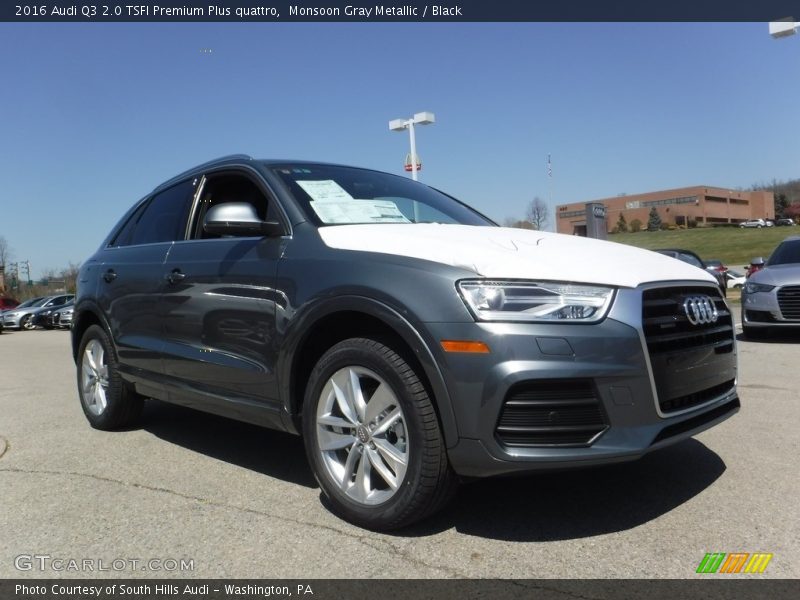 Monsoon Gray Metallic / Black 2016 Audi Q3 2.0 TSFI Premium Plus quattro