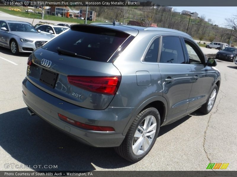 Monsoon Gray Metallic / Black 2016 Audi Q3 2.0 TSFI Premium Plus quattro