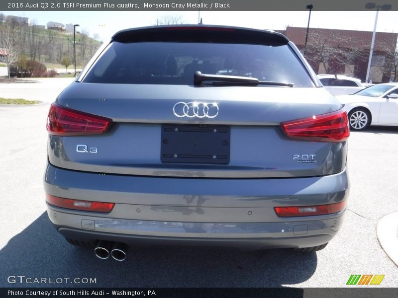 Monsoon Gray Metallic / Black 2016 Audi Q3 2.0 TSFI Premium Plus quattro