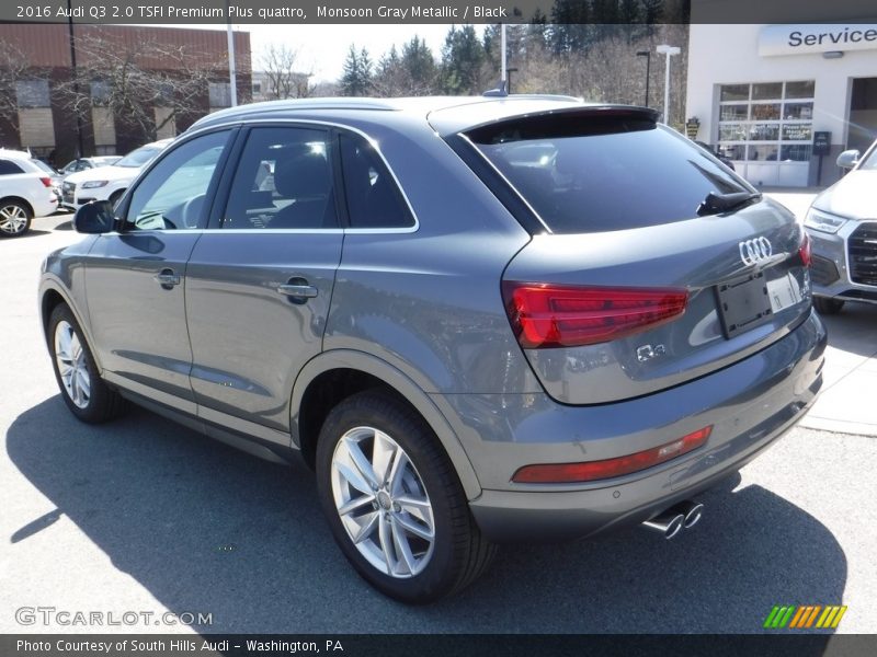 Monsoon Gray Metallic / Black 2016 Audi Q3 2.0 TSFI Premium Plus quattro