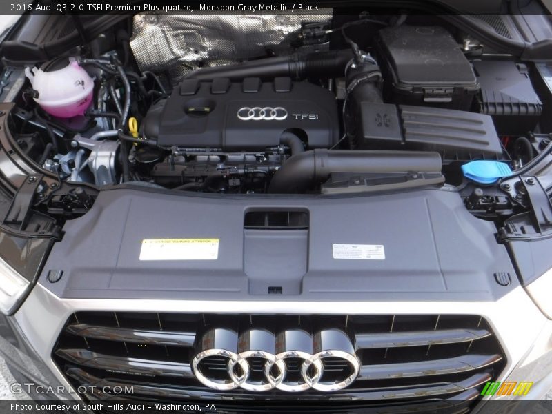 Monsoon Gray Metallic / Black 2016 Audi Q3 2.0 TSFI Premium Plus quattro