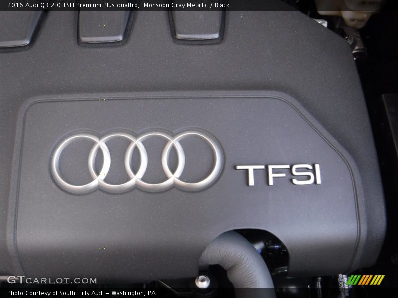 Monsoon Gray Metallic / Black 2016 Audi Q3 2.0 TSFI Premium Plus quattro