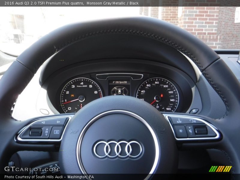 Monsoon Gray Metallic / Black 2016 Audi Q3 2.0 TSFI Premium Plus quattro