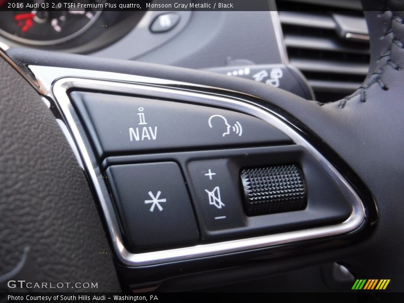 Monsoon Gray Metallic / Black 2016 Audi Q3 2.0 TSFI Premium Plus quattro