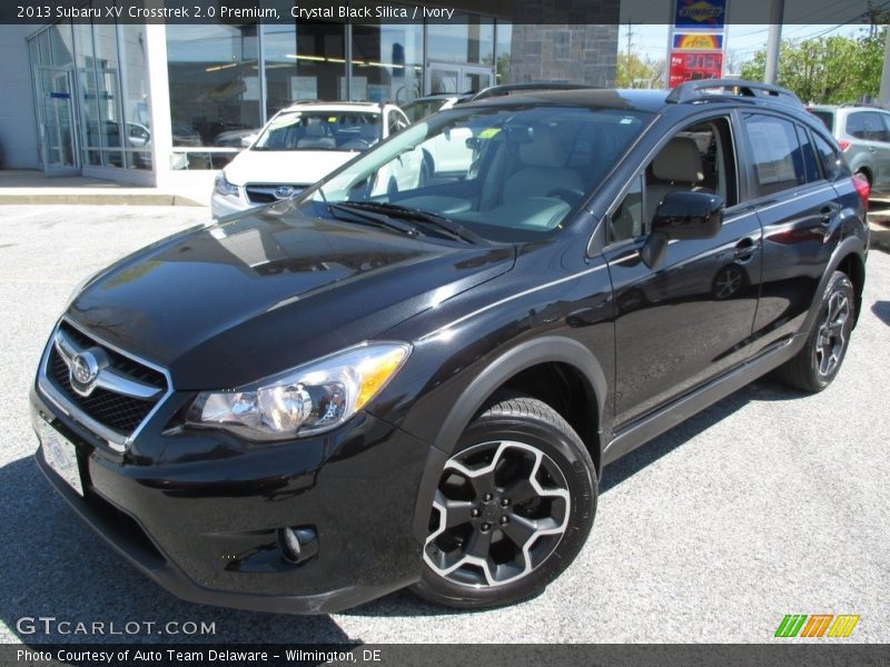 Crystal Black Silica / Ivory 2013 Subaru XV Crosstrek 2.0 Premium