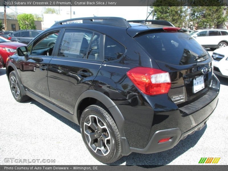 Crystal Black Silica / Ivory 2013 Subaru XV Crosstrek 2.0 Premium