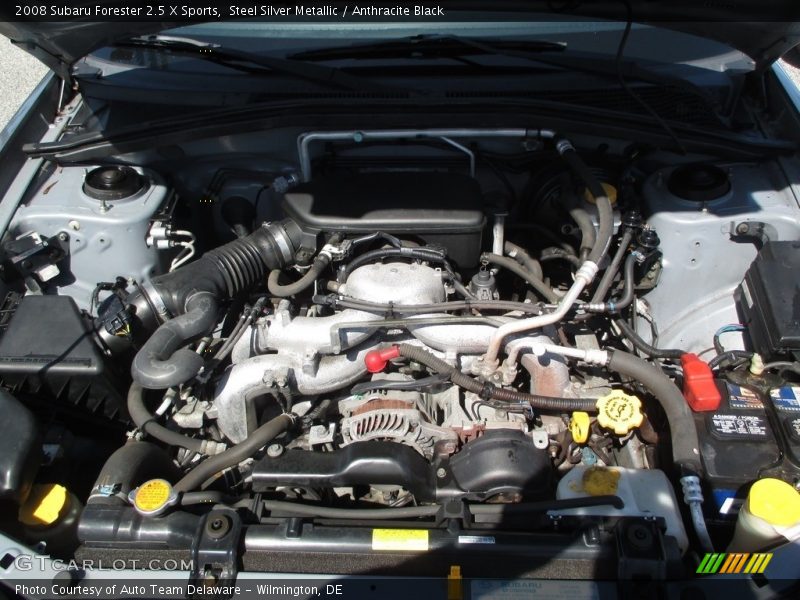 Steel Silver Metallic / Anthracite Black 2008 Subaru Forester 2.5 X Sports